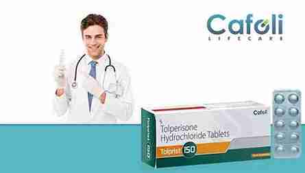 Tolprist 150 Tablet at best price in Musculoskeletal Care Franchise for Muscle Spasm Relief.